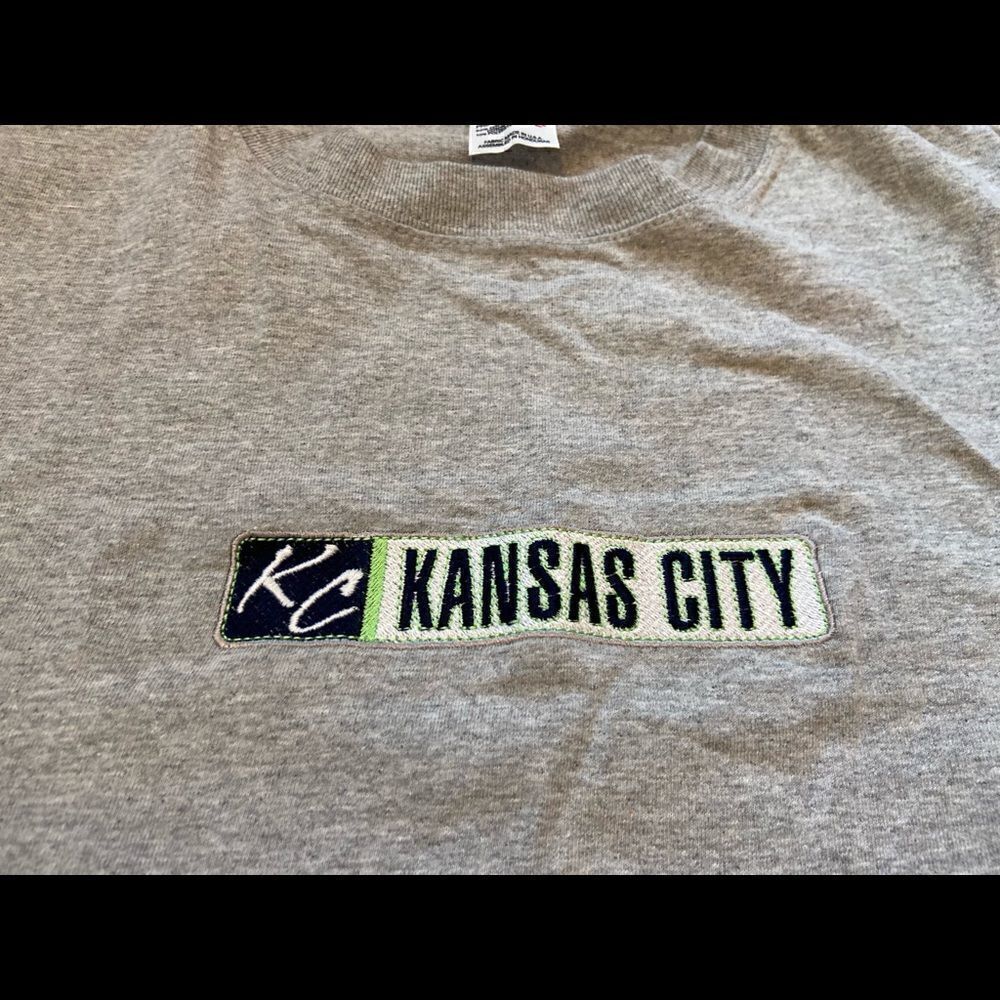 Vintage Kansas City grey short sleeve tee - Picture 2 of 2